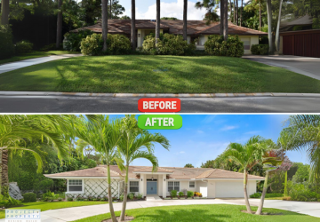 Curb Appeal Before & After Exterior Refresh Blog Cover