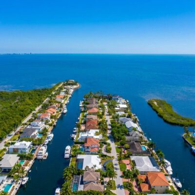 Coral Gables, Florida Waterfront Homes on San Pedro Avenue